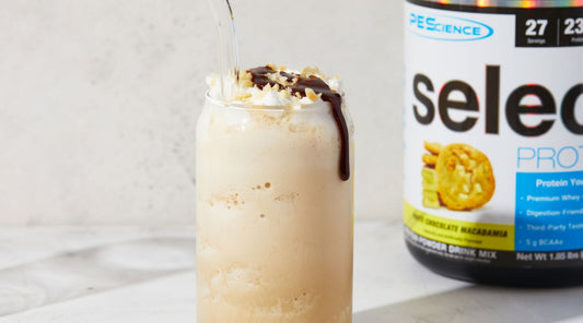 High-Protein White Chocolate Macadamia Frappuccino