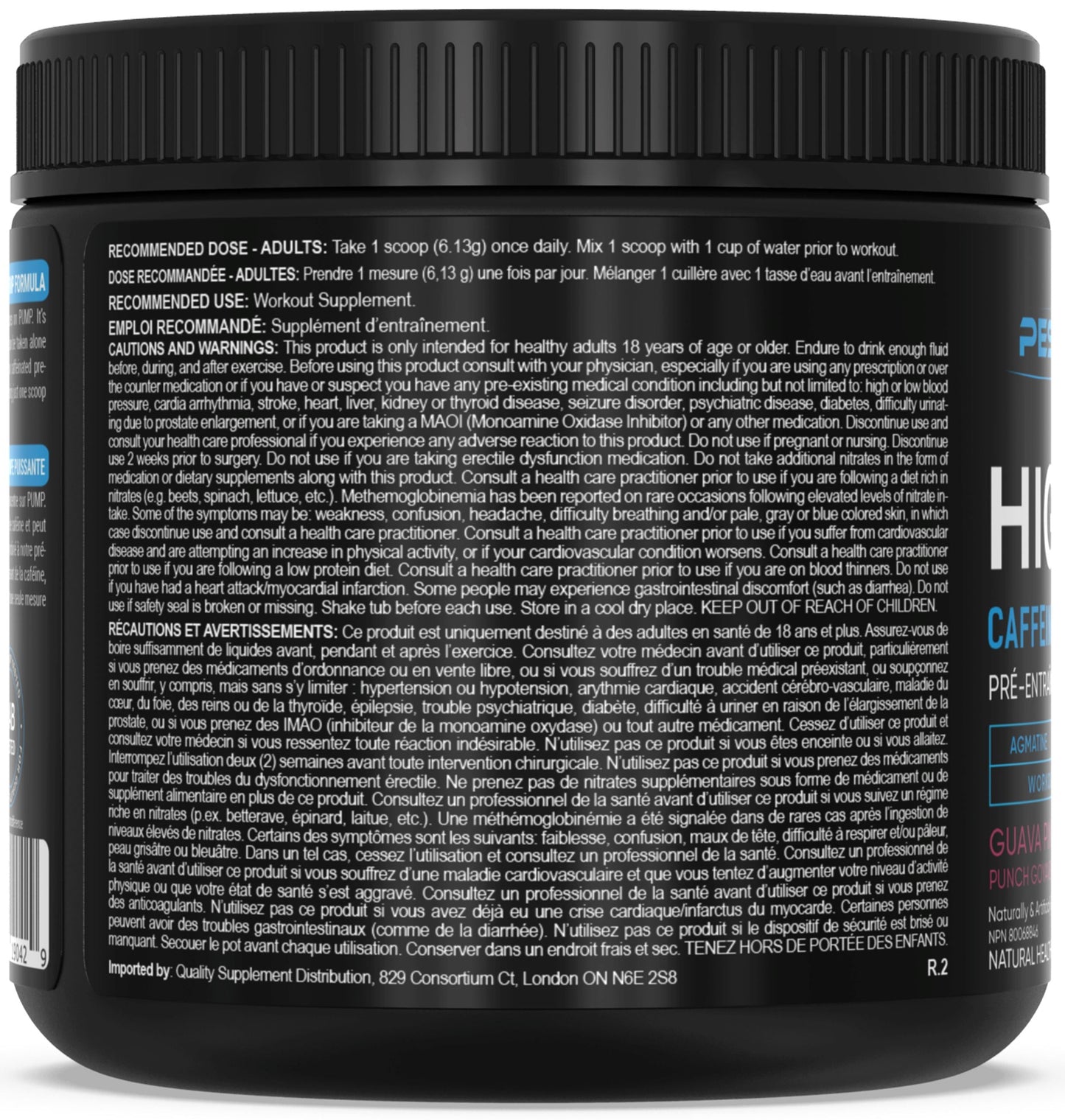 PEScienceCA High Volume Pre-Workout