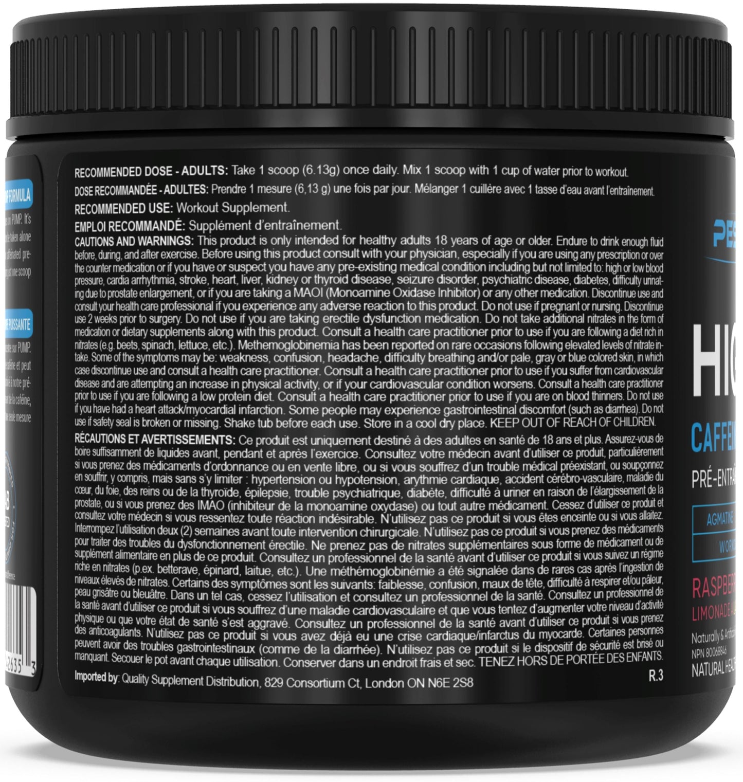 PEScienceCA High Volume Pre-Workout