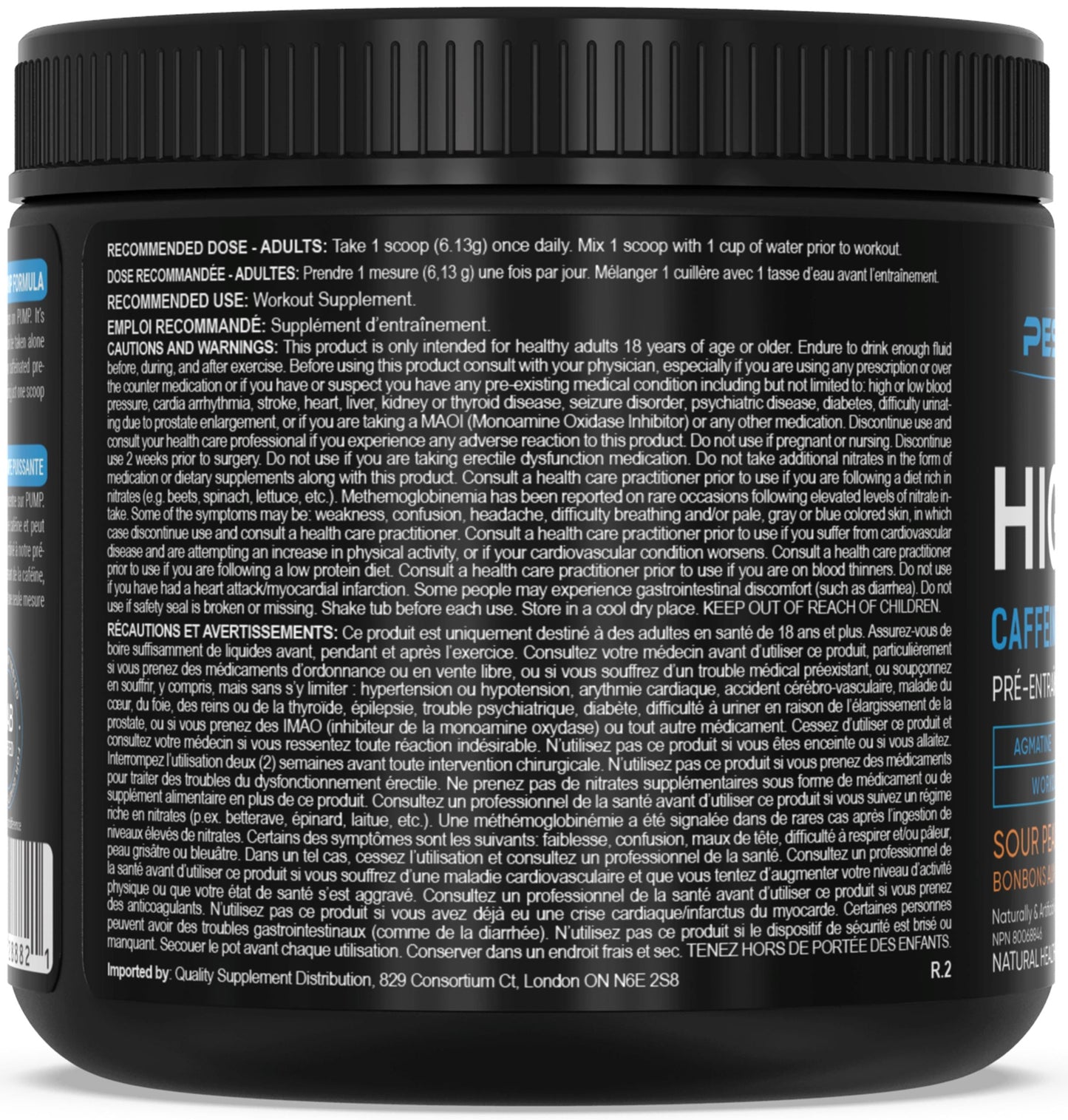 PEScienceCA High Volume Pre-Workout
