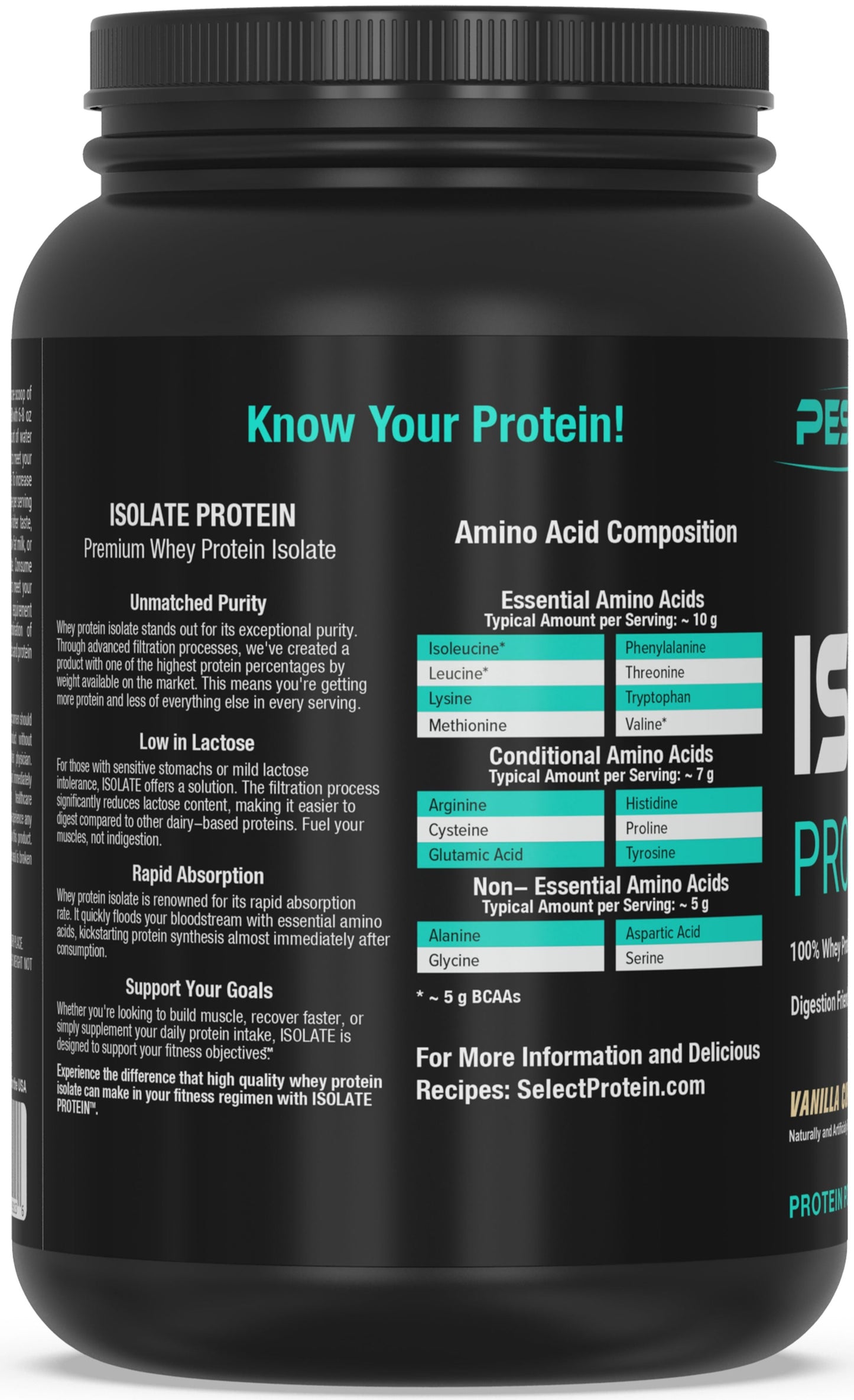 Canada PEScience ISOLATE Protein