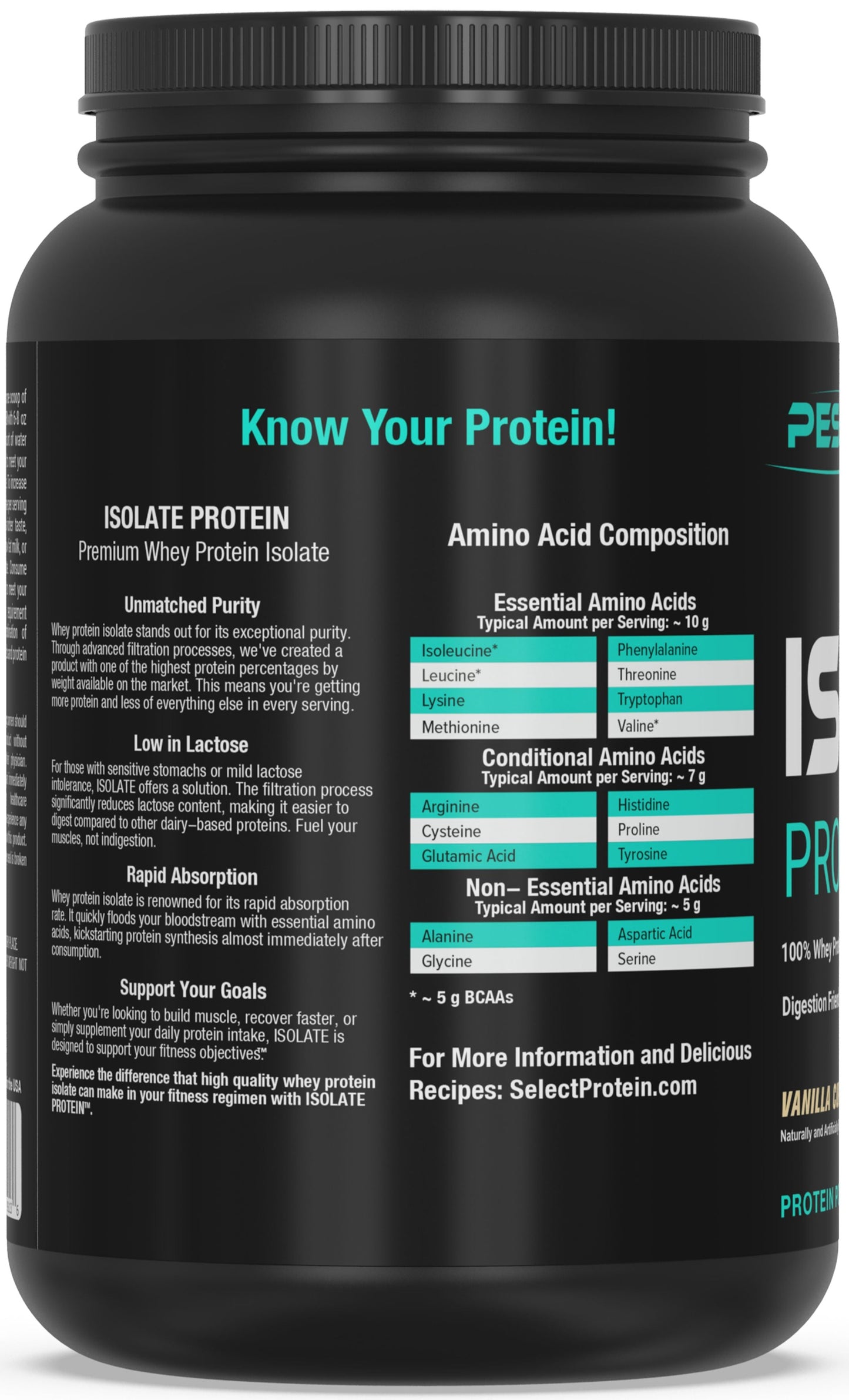 Canada PEScience ISOLATE Protein