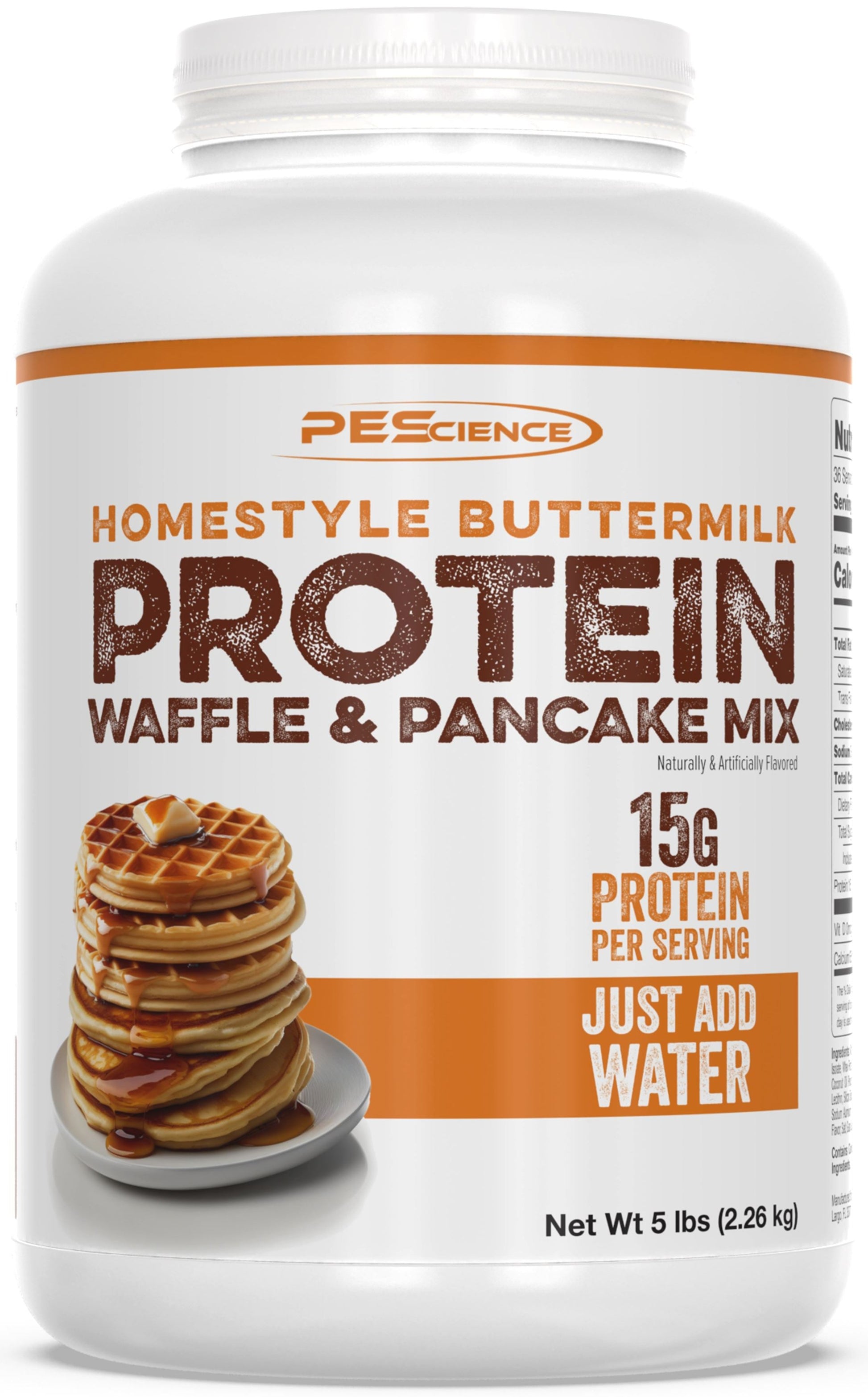 PEScienceCA Protein Pancake & Waffle Mix Buttermilk 36