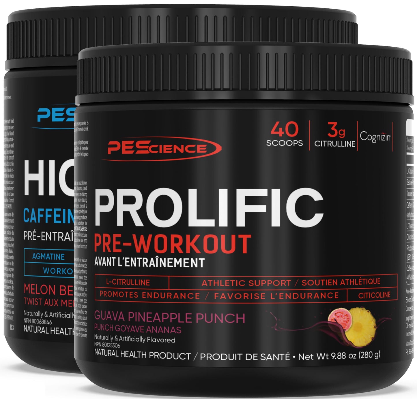 PEScienceCA Prolific + High Volume Stack