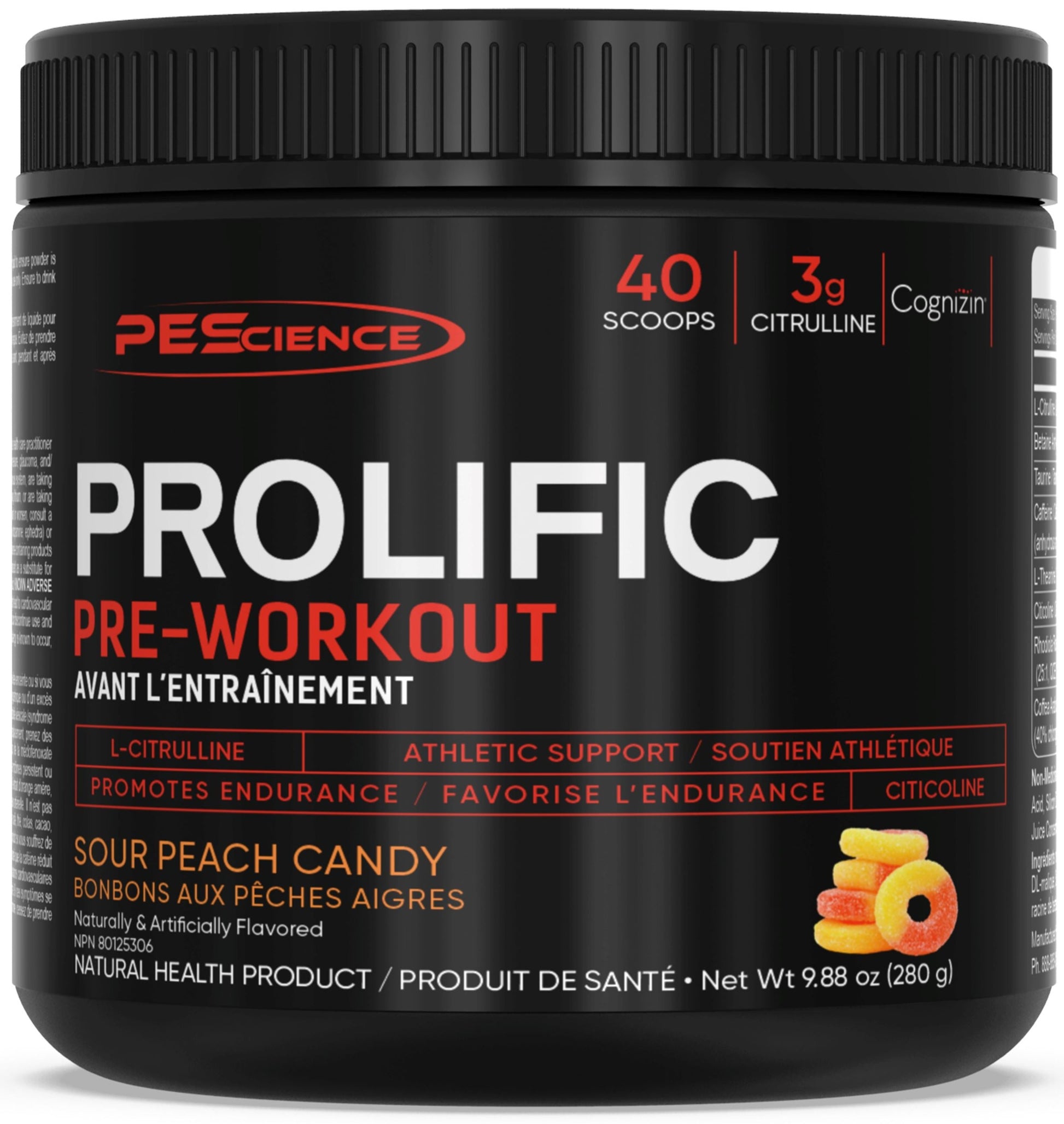 PEScienceCA Prolific Pre-Workout