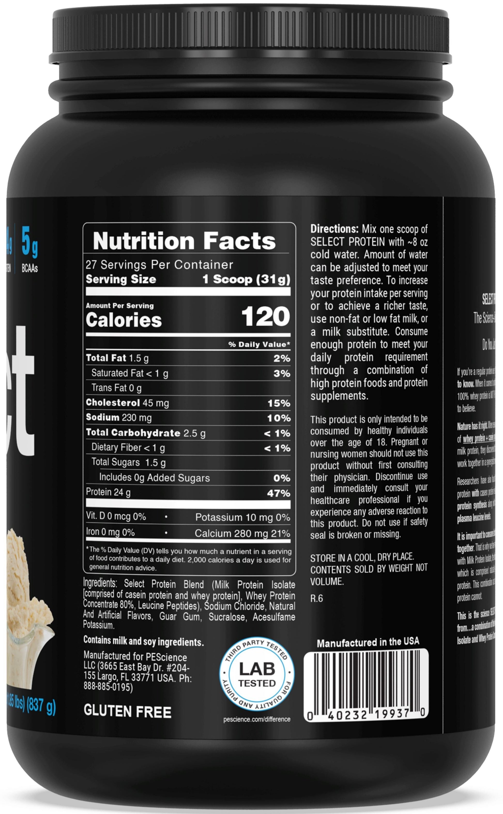 PEScienceCA Select Protein