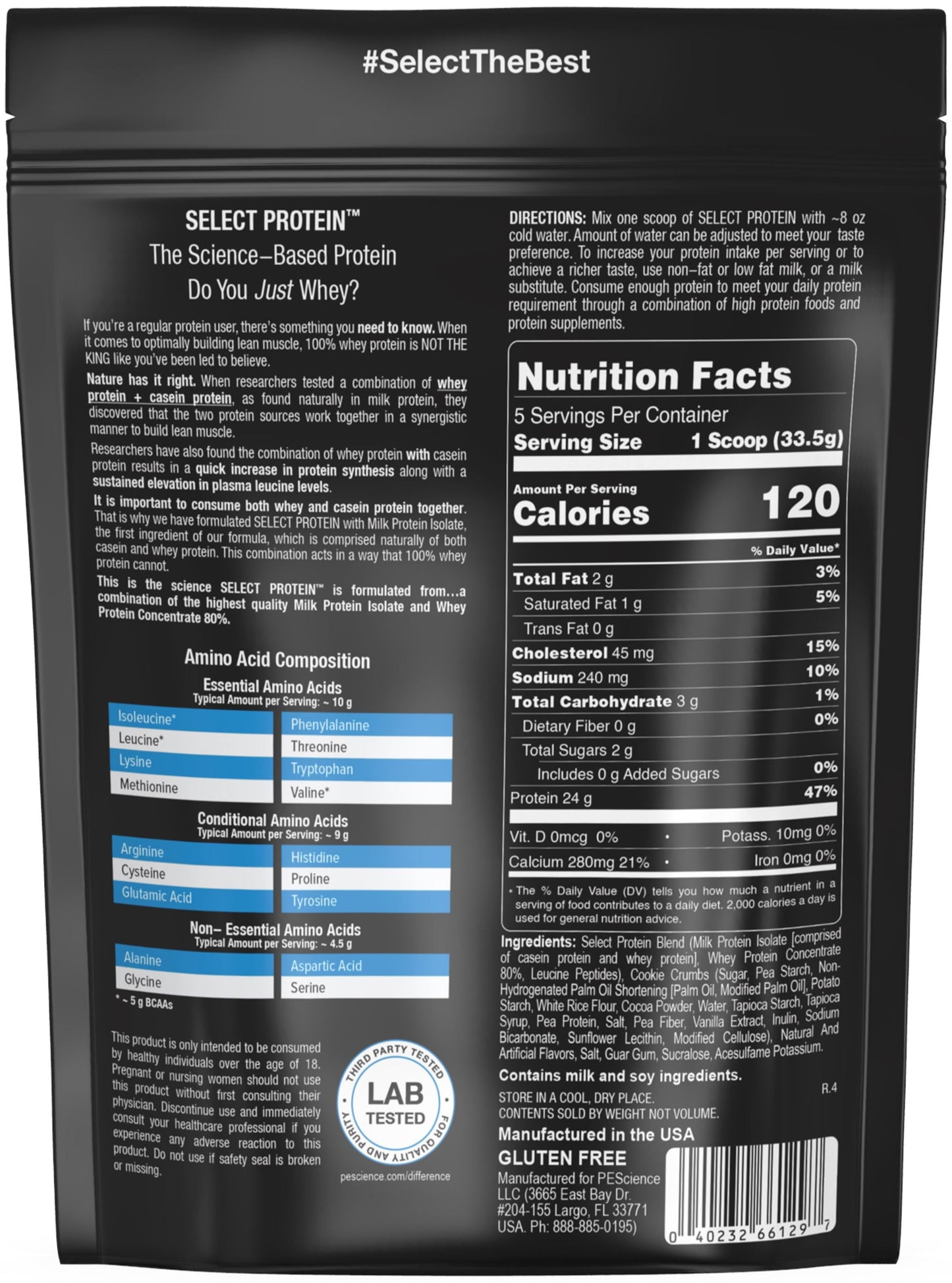 PEScienceCA Select Protein