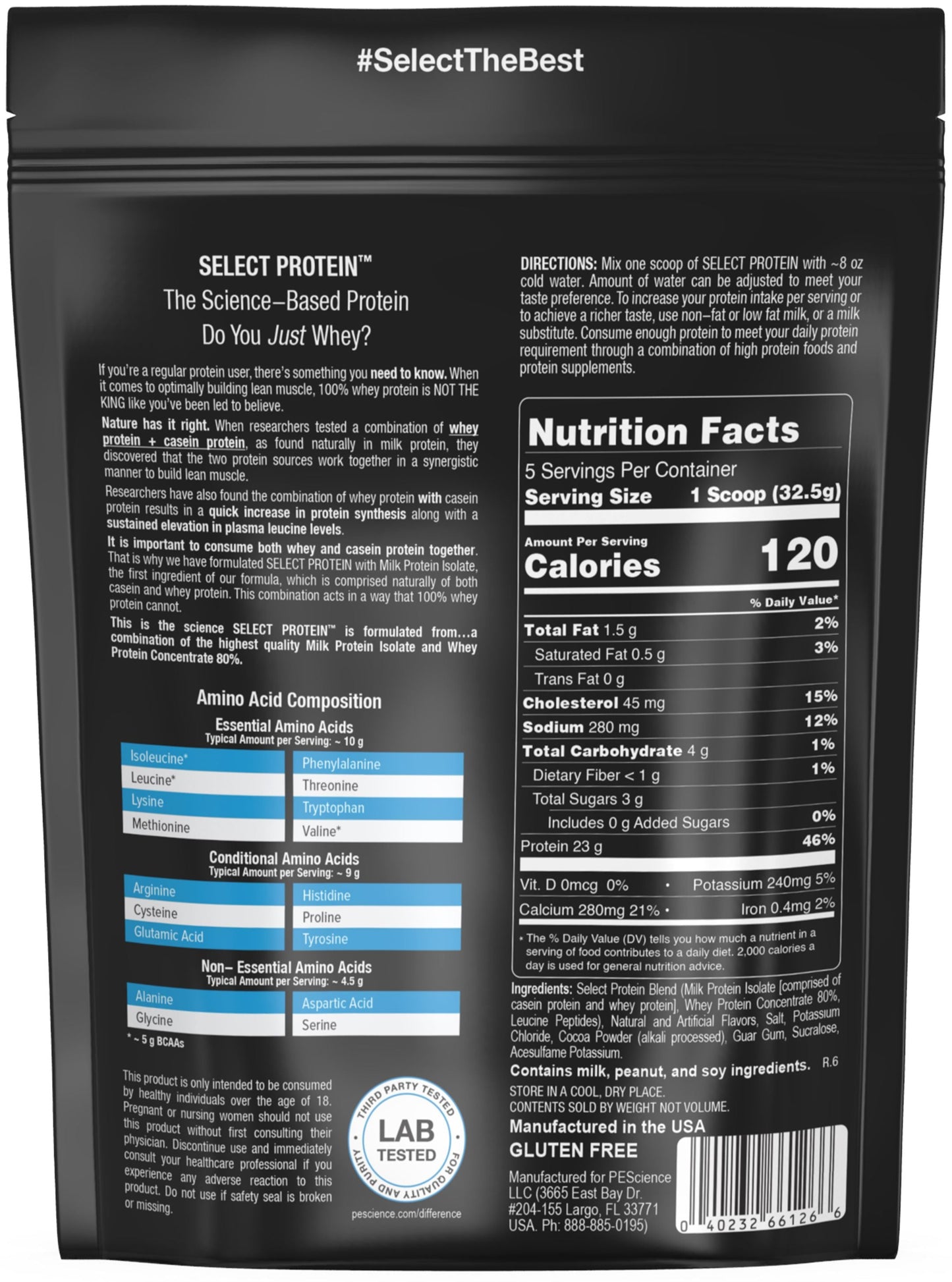 PEScienceCA Select Protein