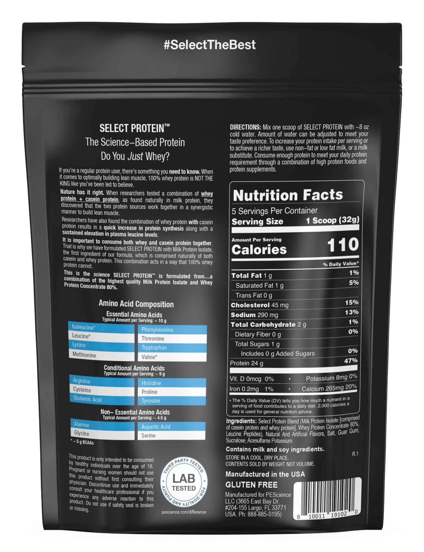 PEScienceCA Select Protein