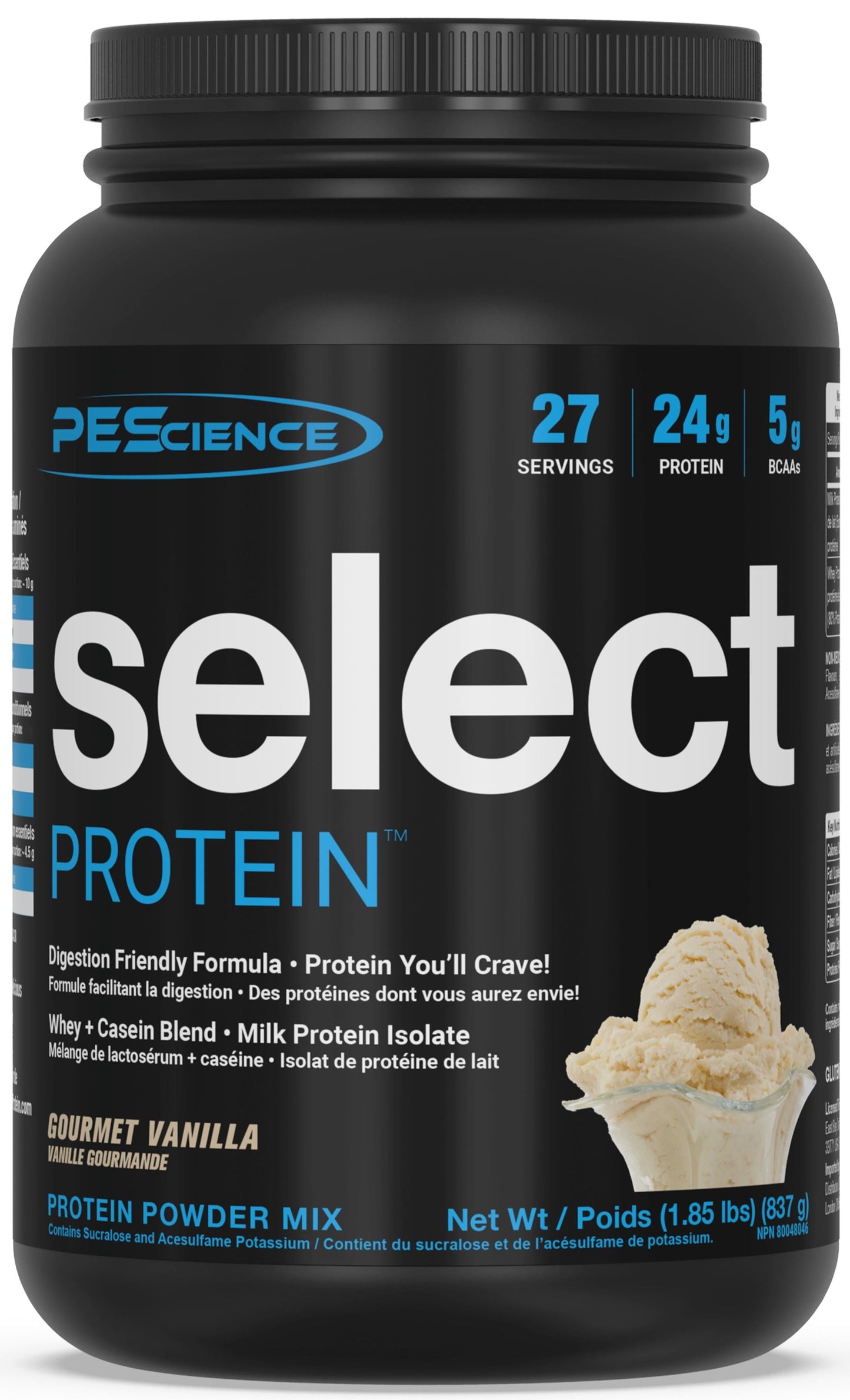 PEScienceCA Select Protein Gourmet Vanilla 27