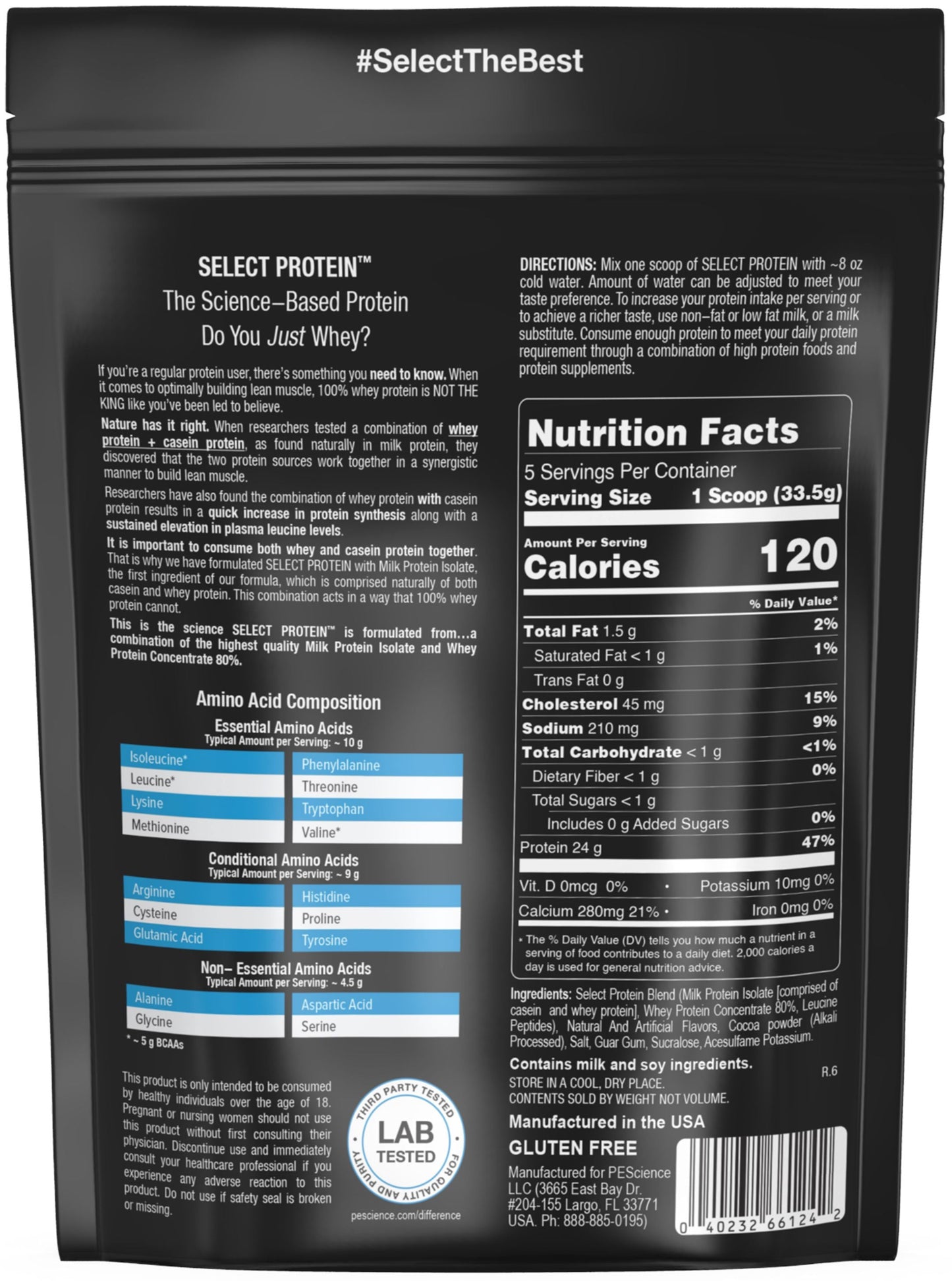 PEScienceCA Select Protein