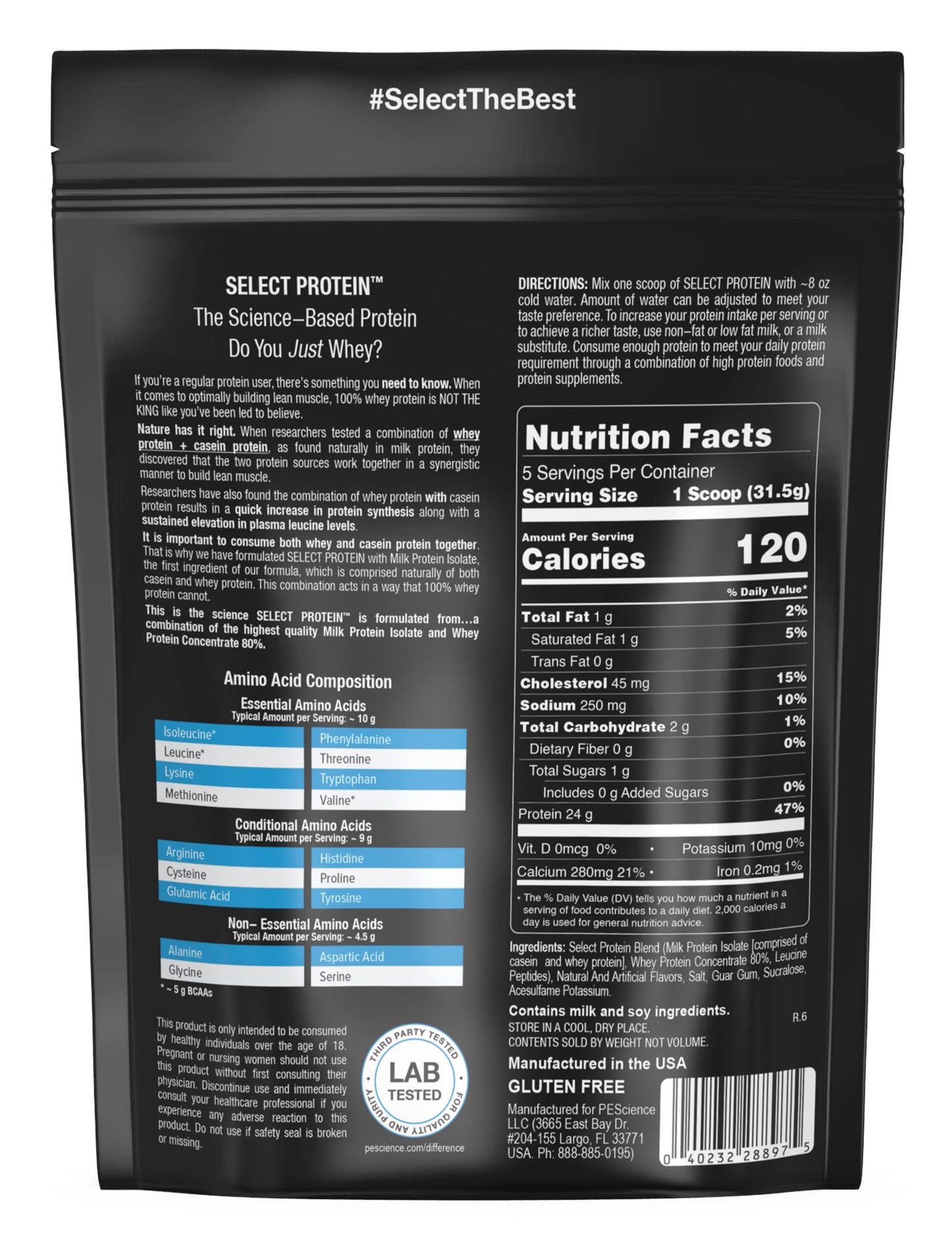 PEScienceCA Select Protein - Variety Pack