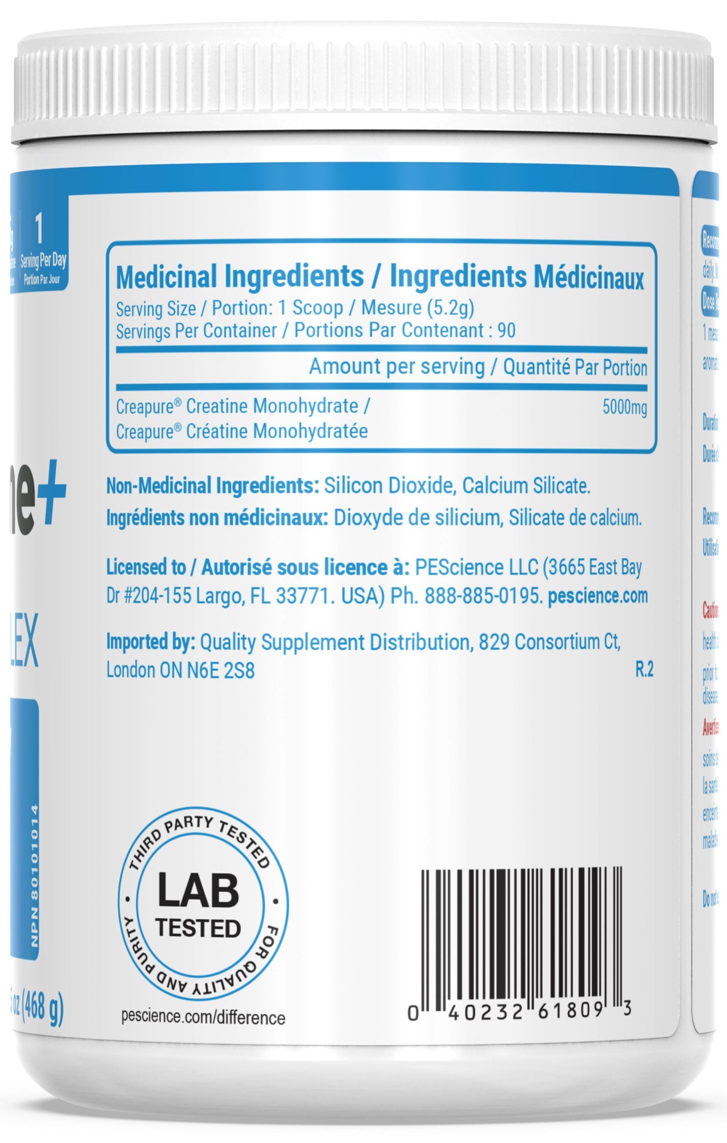 PEScienceCA TruCreatine Powder