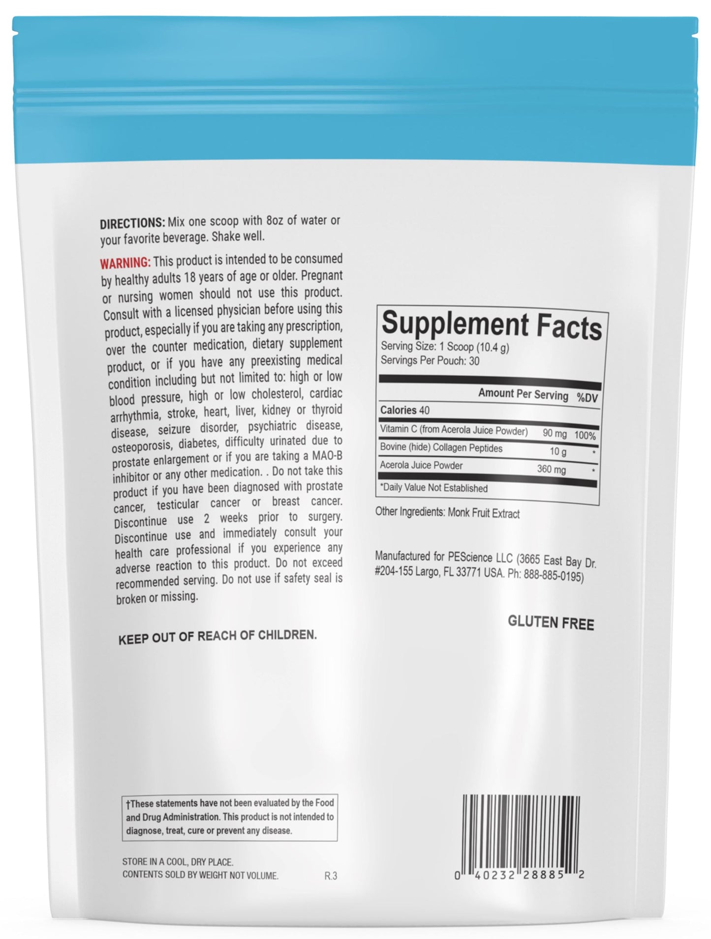 PEScienceCA Collagen Peptides