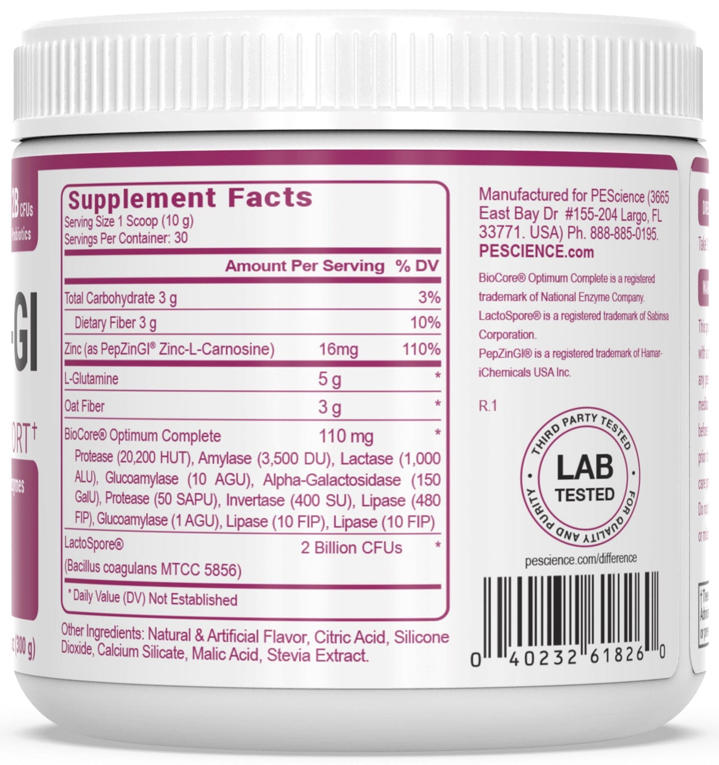 PEScienceCA Complete-GI Gut Support