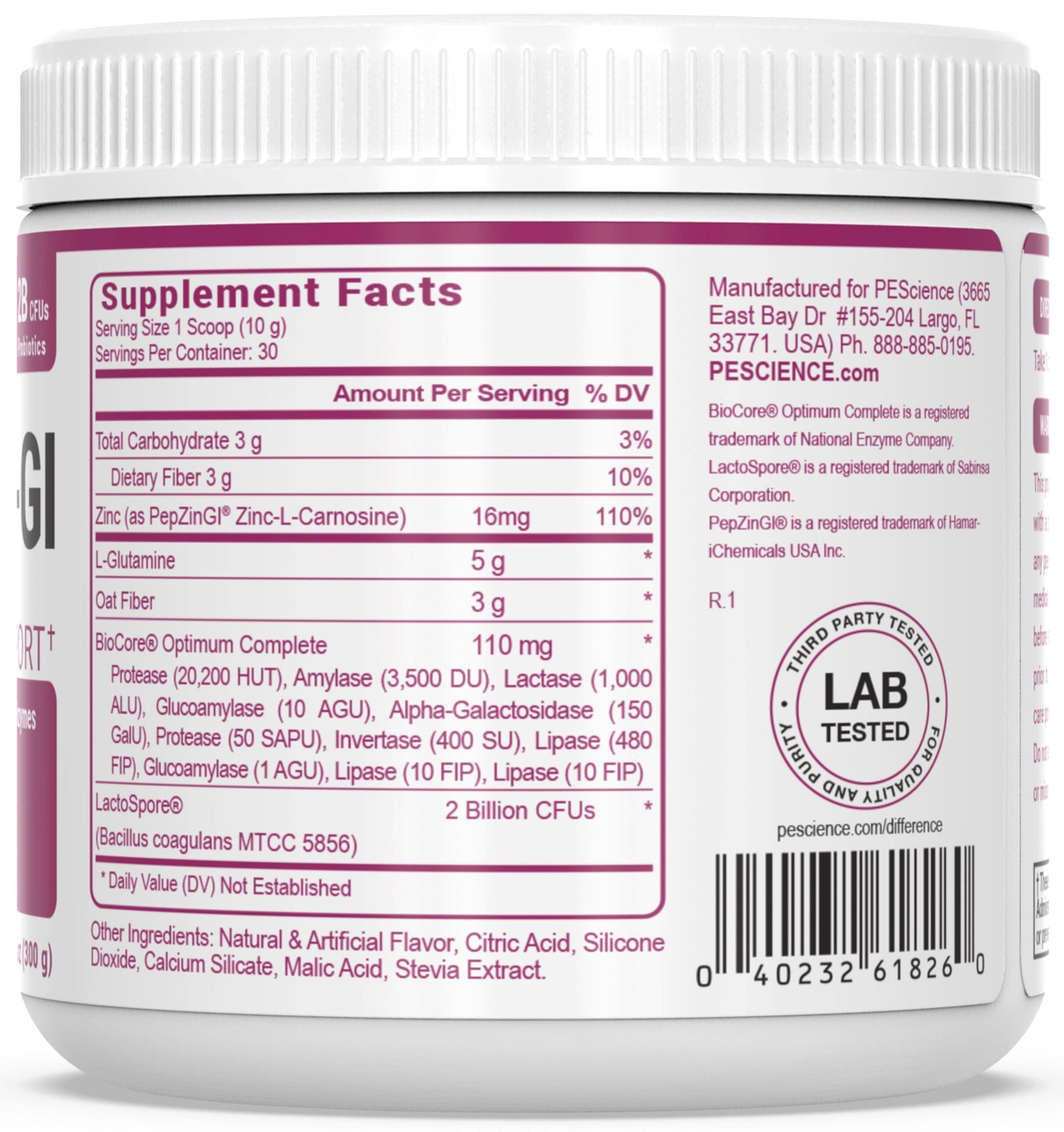 PEScienceCA Complete-GI Gut Support