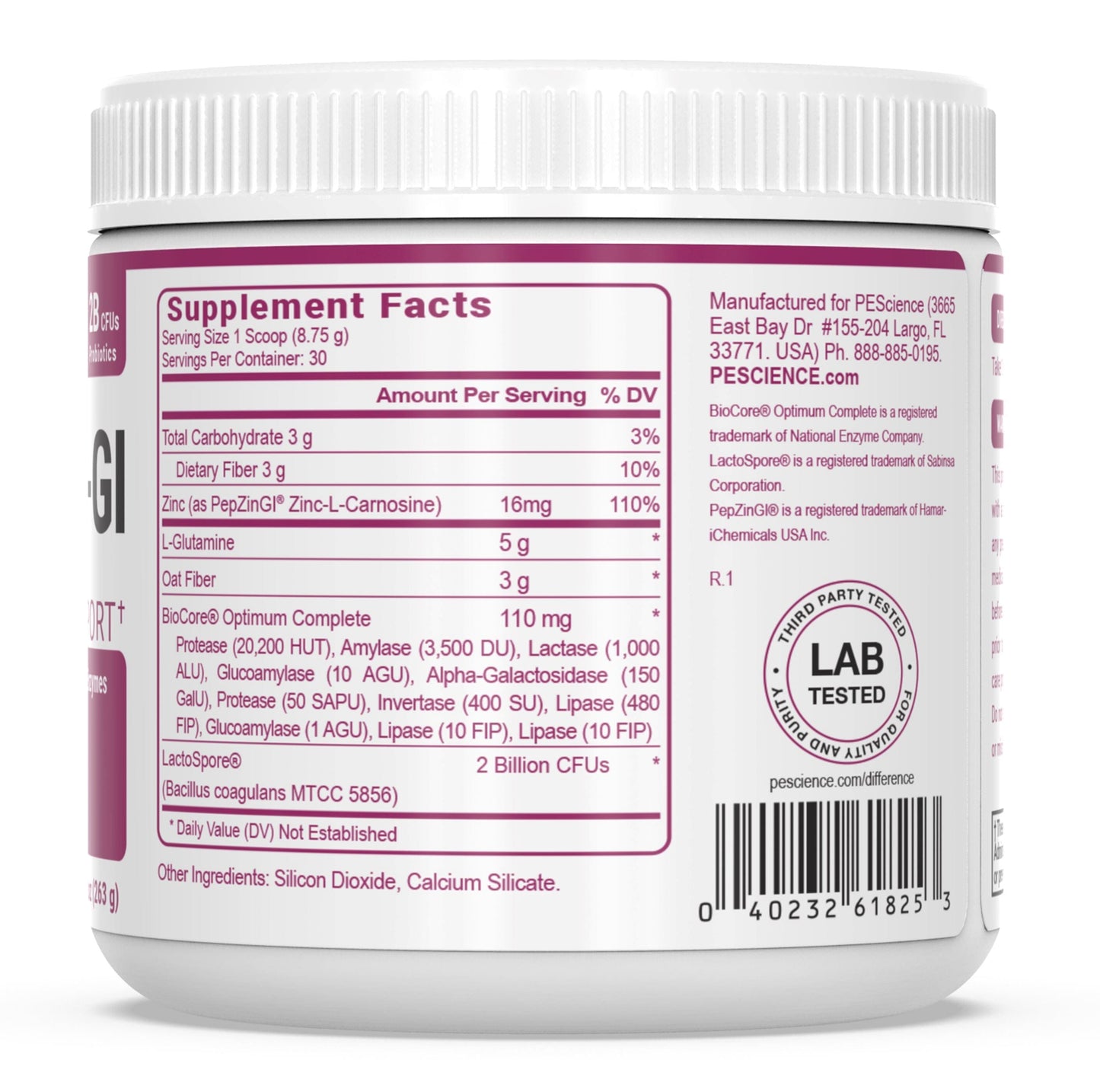 PEScienceCA Complete-GI Gut Support