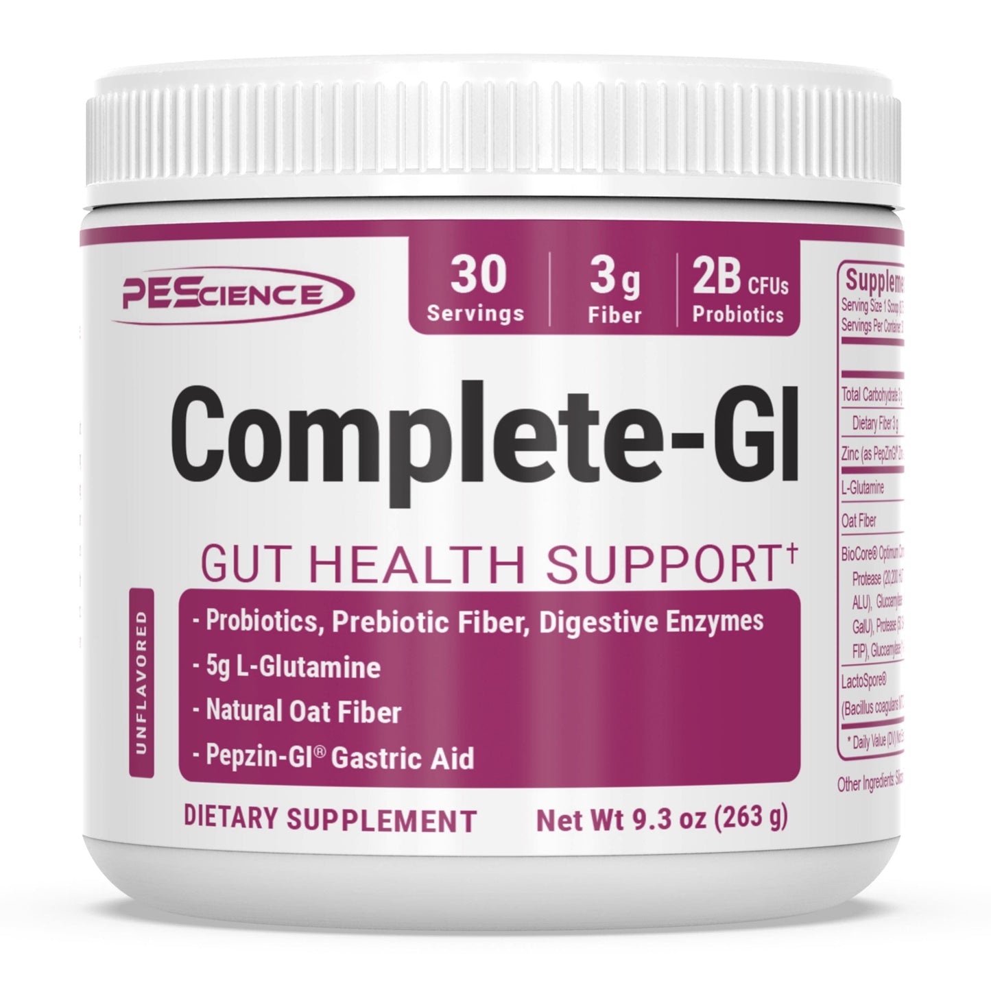 PEScienceCA Complete-GI Gut Support Unflavored 30