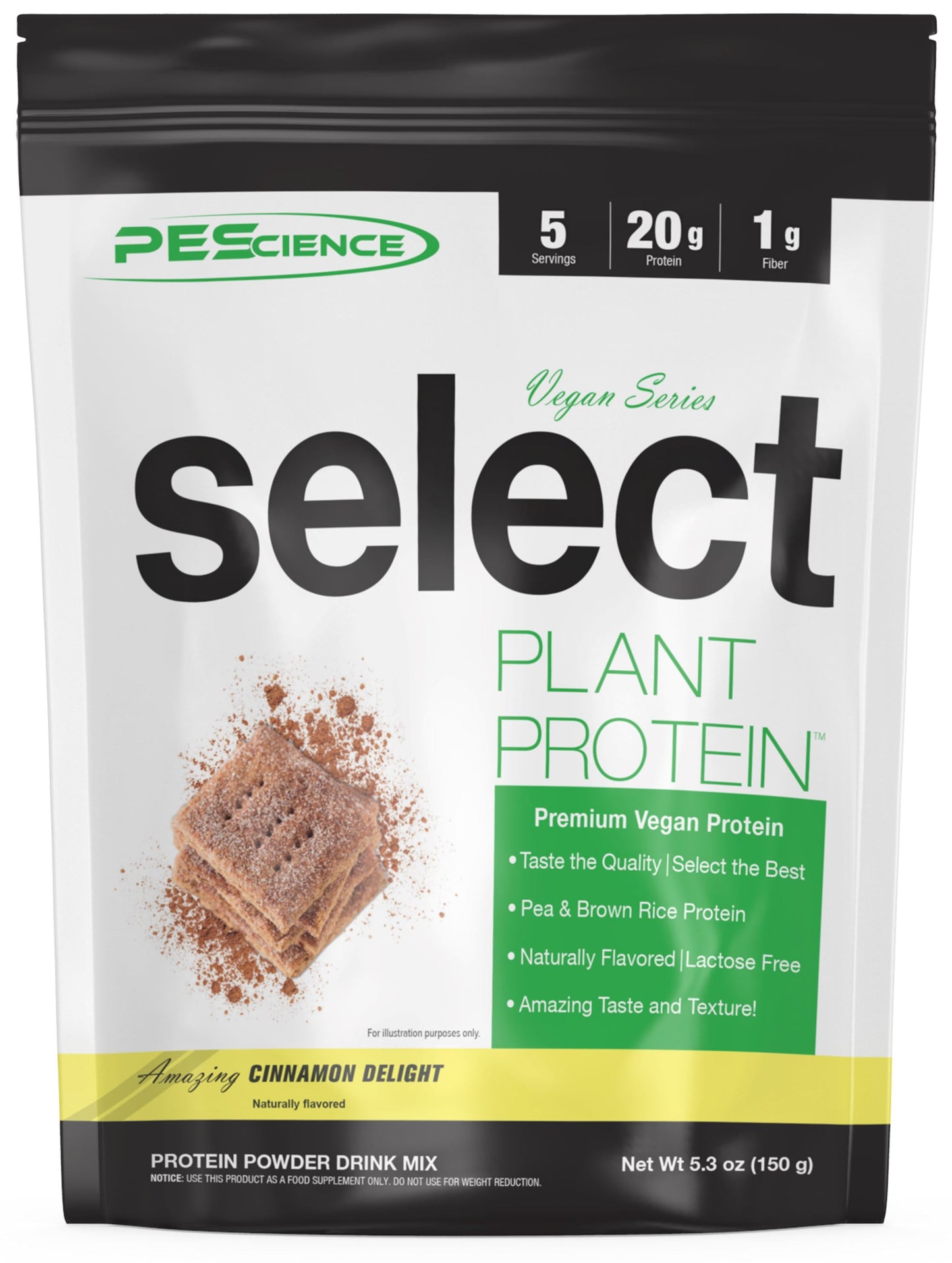 PEScienceCA Select Vegan Protein Vegan Cinnamon Delight 5