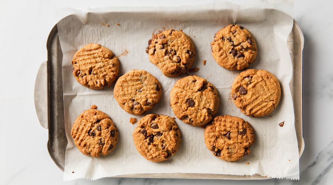 Protein Peanut Butter Chocolate Chip Cookies