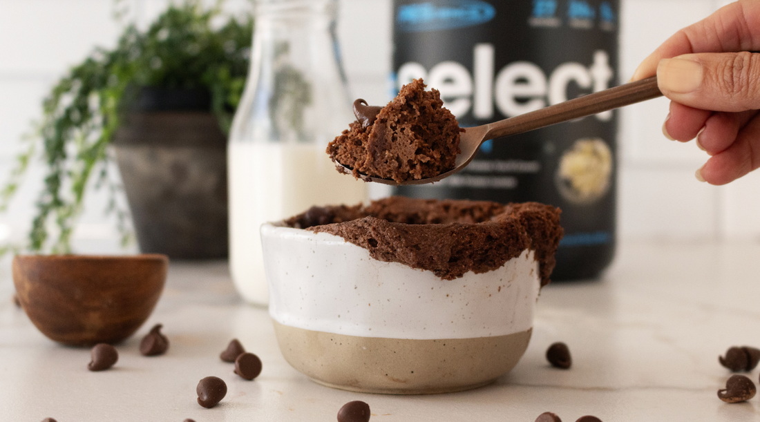 High-Protein Single Serve Brownie Bowl