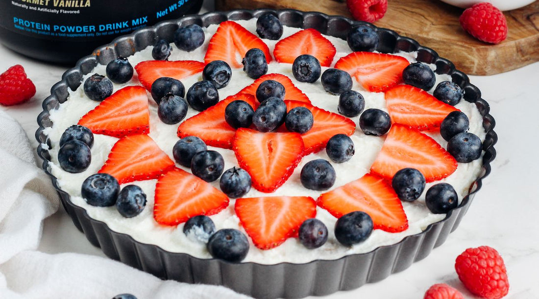 High Protein Dessert Pizza