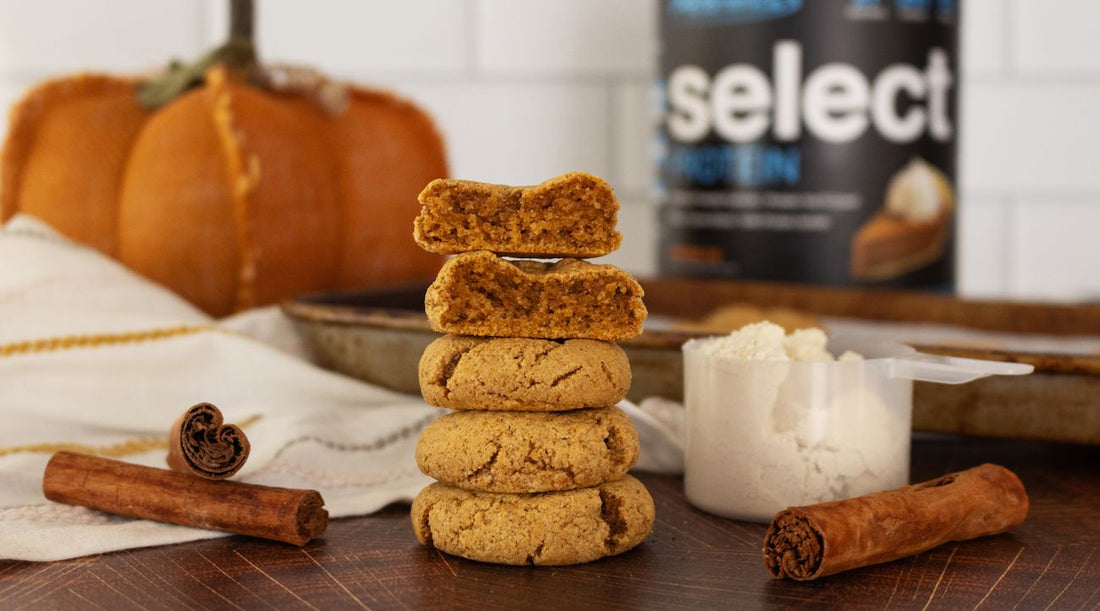 Pumpkin Protein Cookies