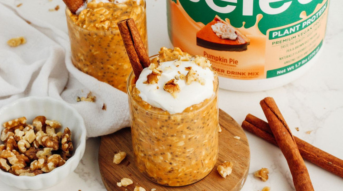 Vegan Pumpkin Pie Overnight Oats