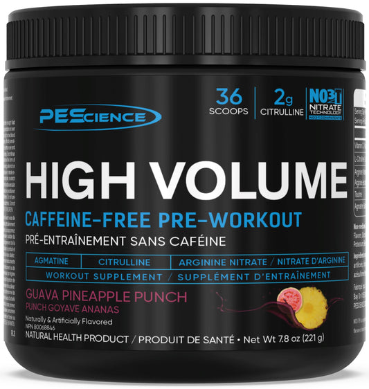 PEScienceCA High Volume Pre-Workout Guava Pineapple Punch 36