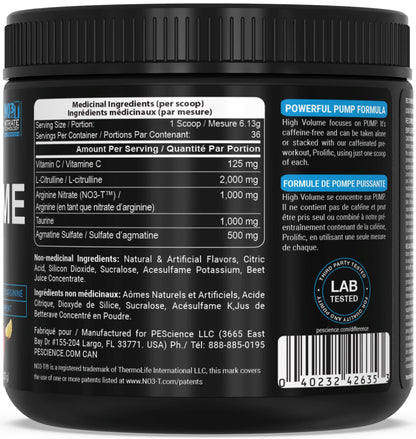 PEScienceCA High Volume Pre-Workout 