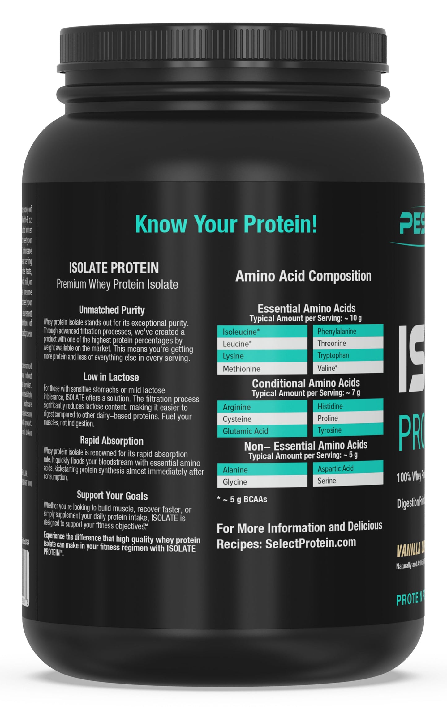 Canada PEScience ISOLATE Protein 