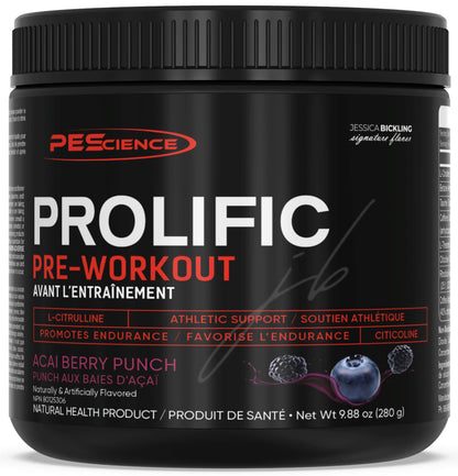 PEScienceCA Prolific Pre-Workout 