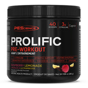 Prolific Pre-Workout Supplement PEScienceCA 