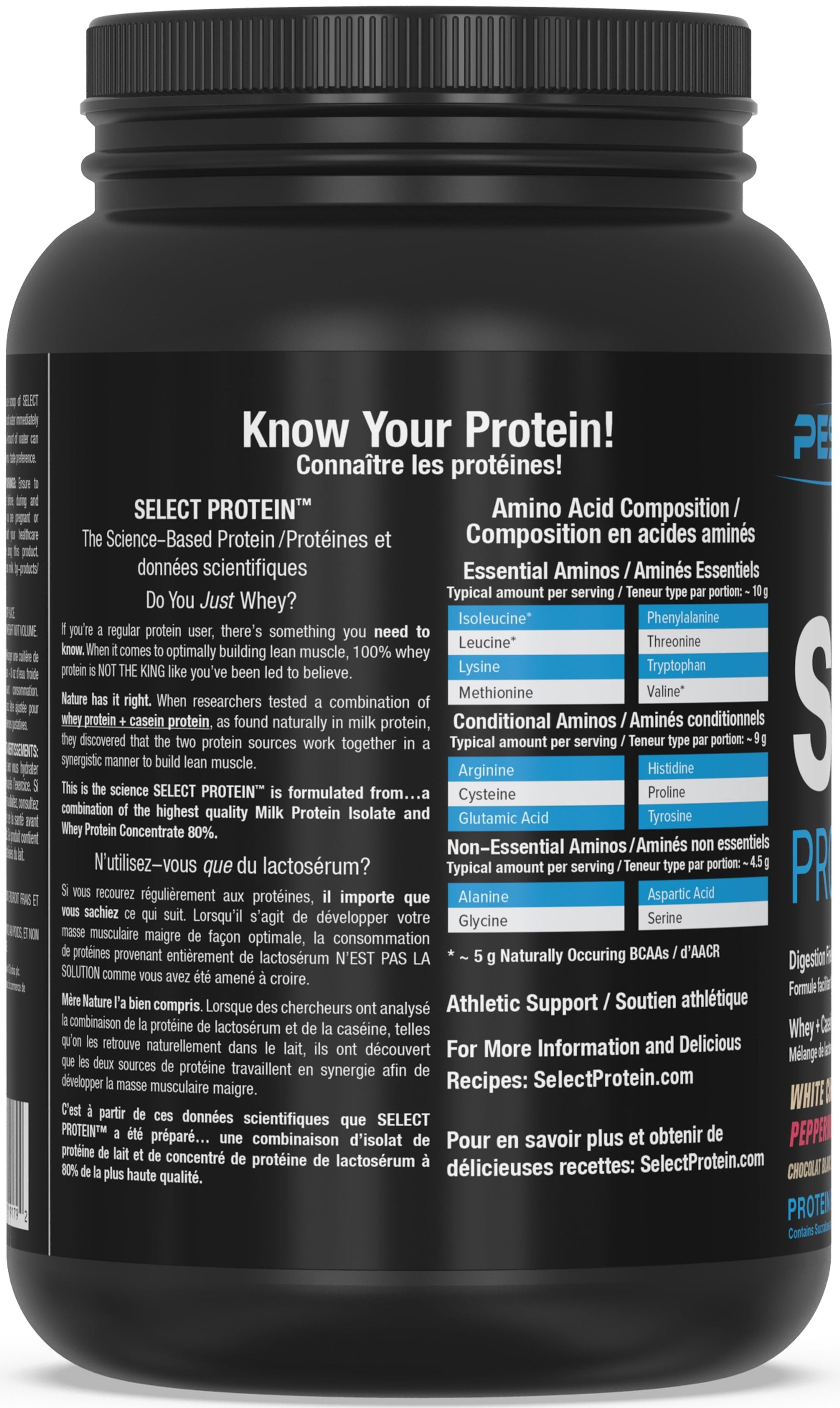 PEScienceCA Select Protein Powder 