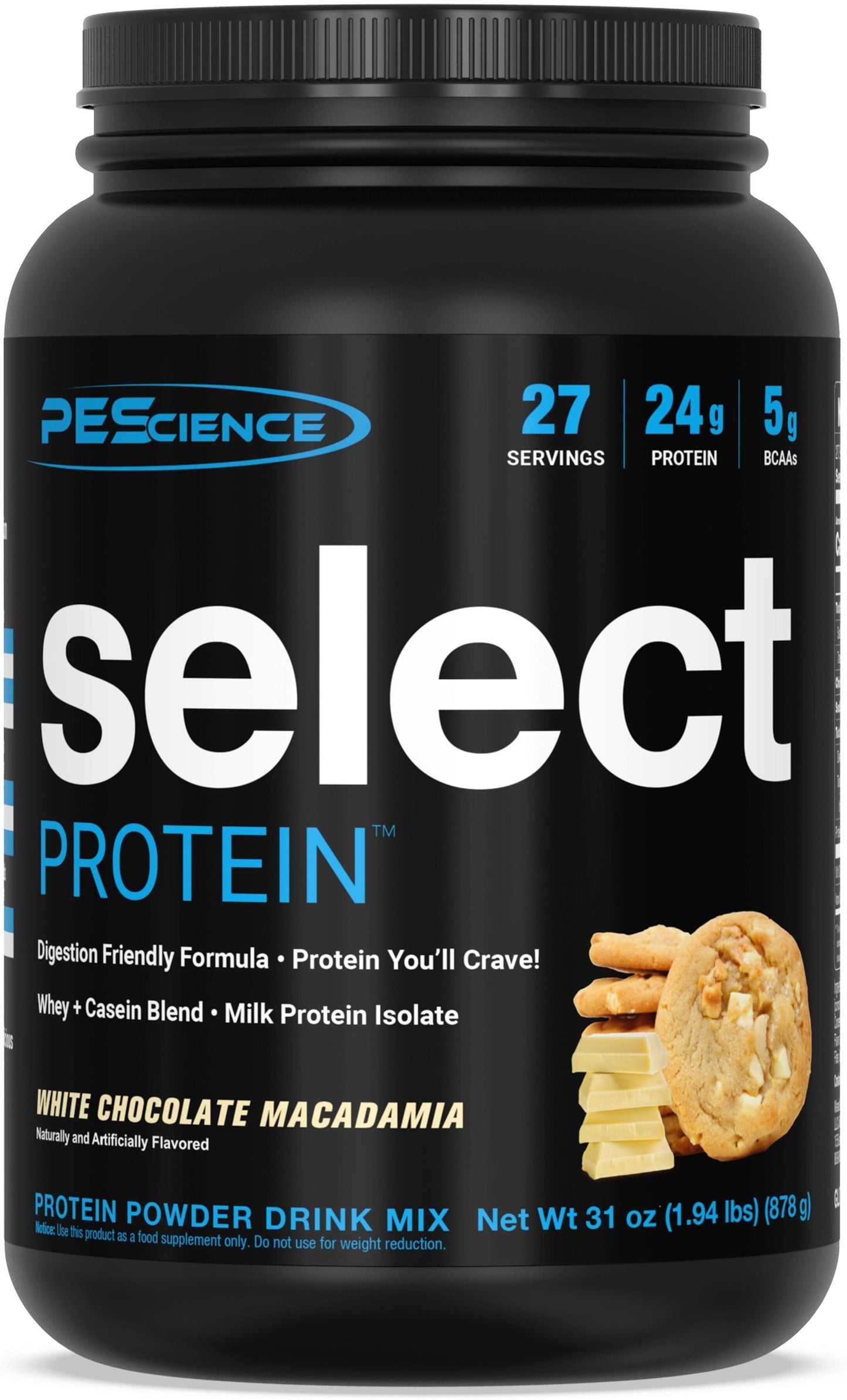 PEScienceCA Select Protein Powder White Chocolate Macadamia (Seasonal) 27