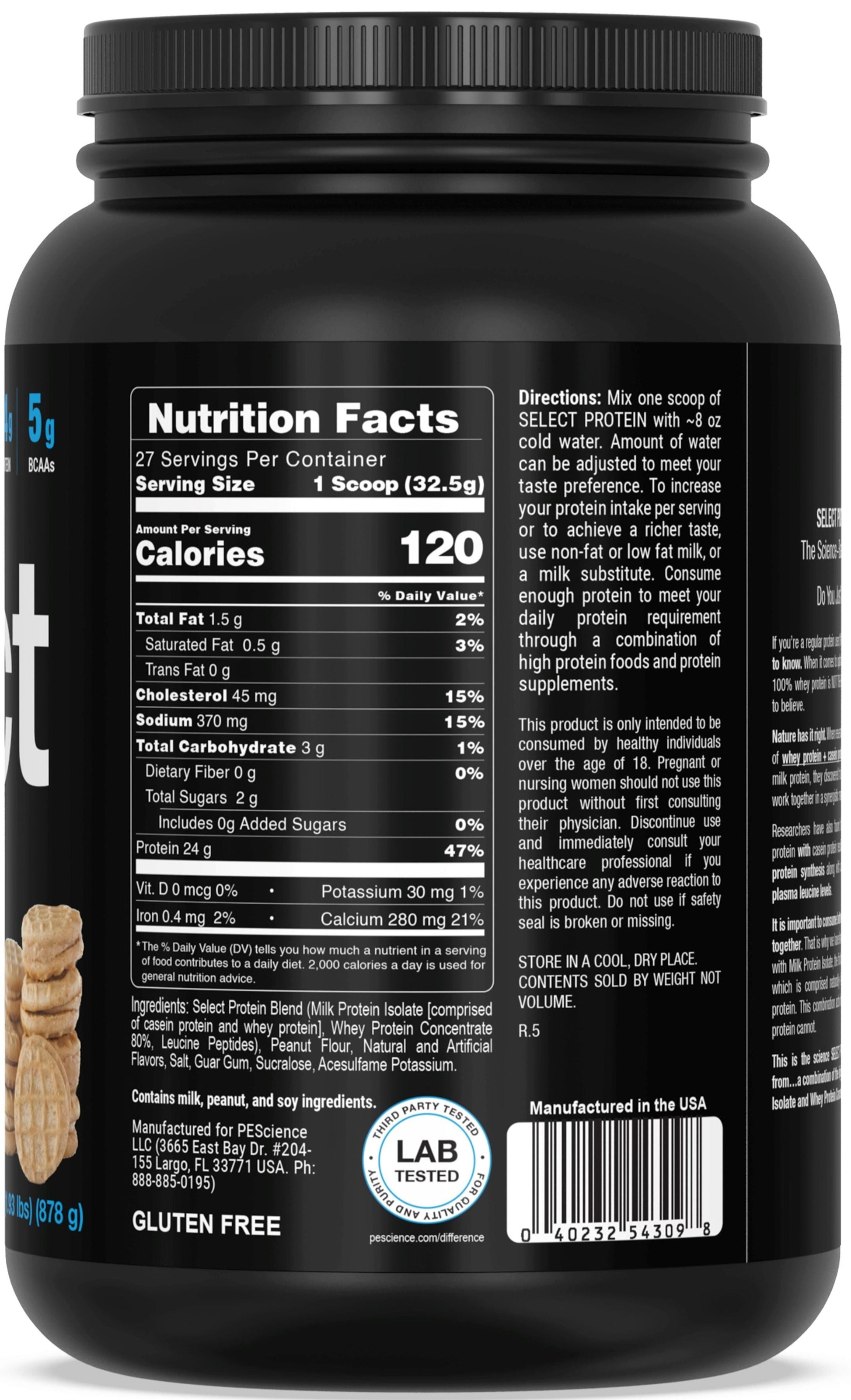 PEScienceCA Select Protein 