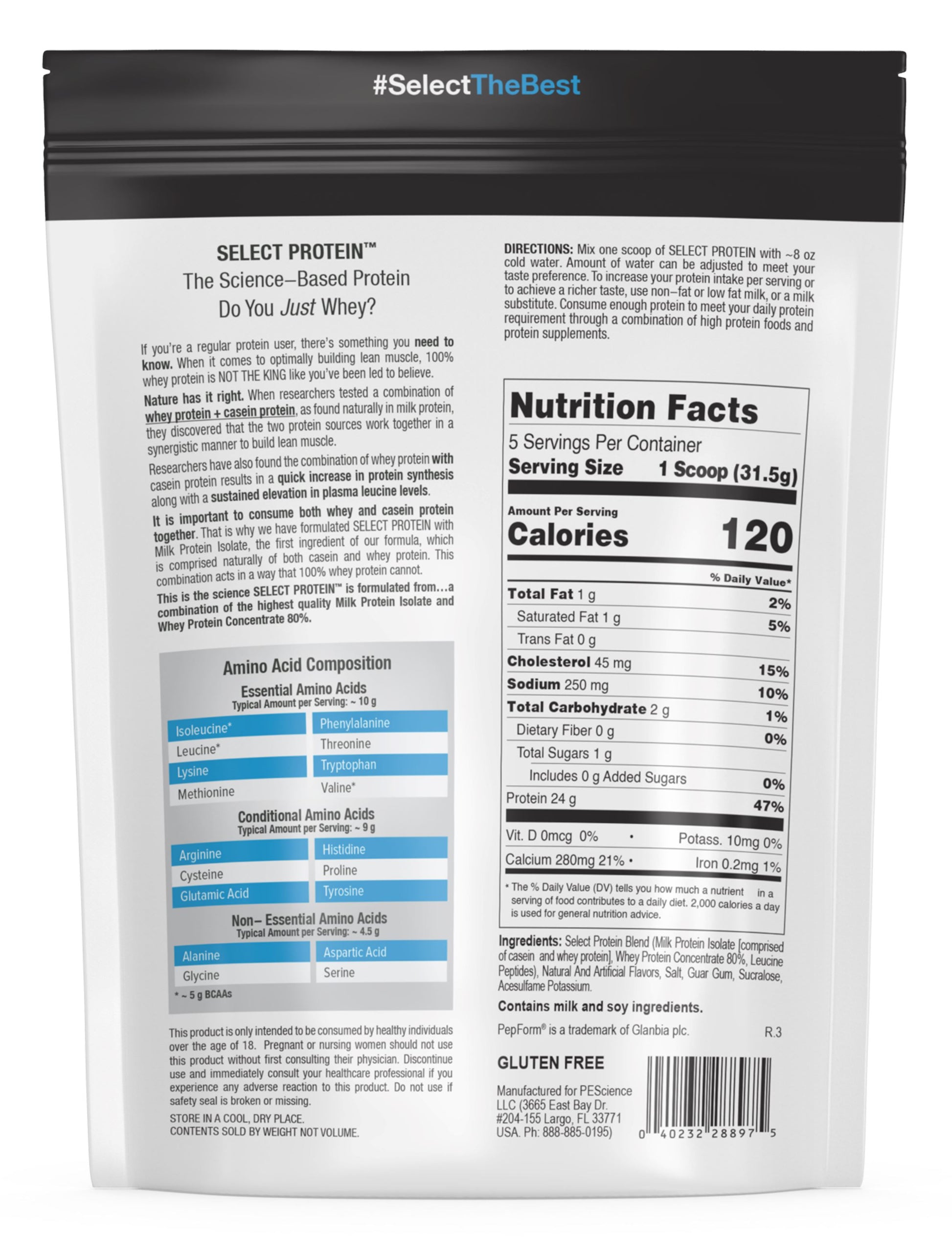 PEScienceCA Select Protein - Variety Pack 