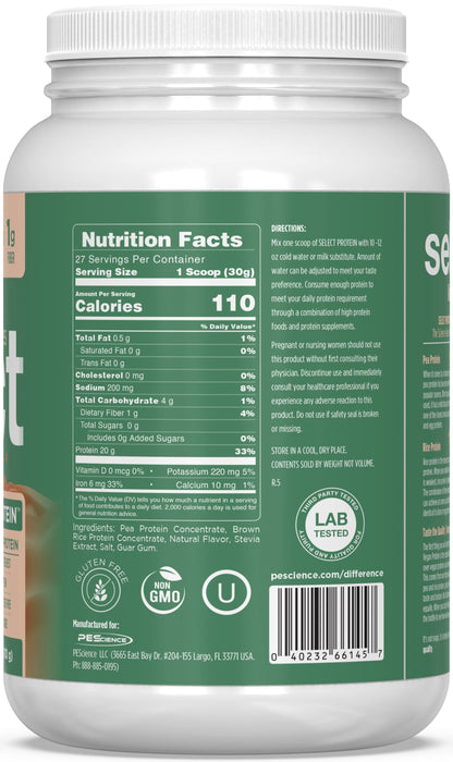 PEScienceCA Select Vegan Protein 