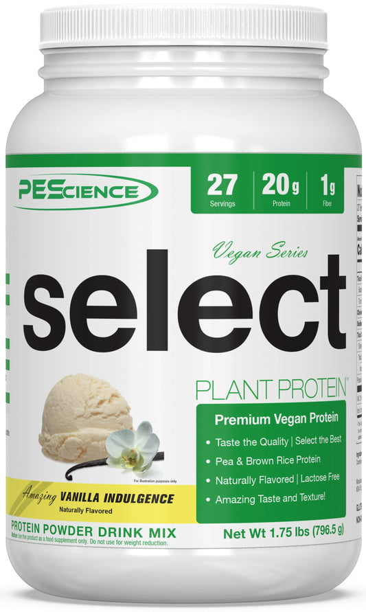 PEScienceCA Select Vegan Protein Vegan Vanilla Indulgence 27