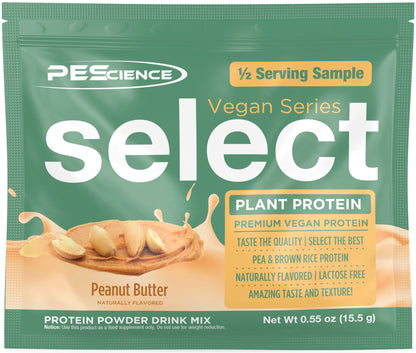 PEScienceCA Select Vegan Protein Vegan Peanut Butter Delight 1 Sample