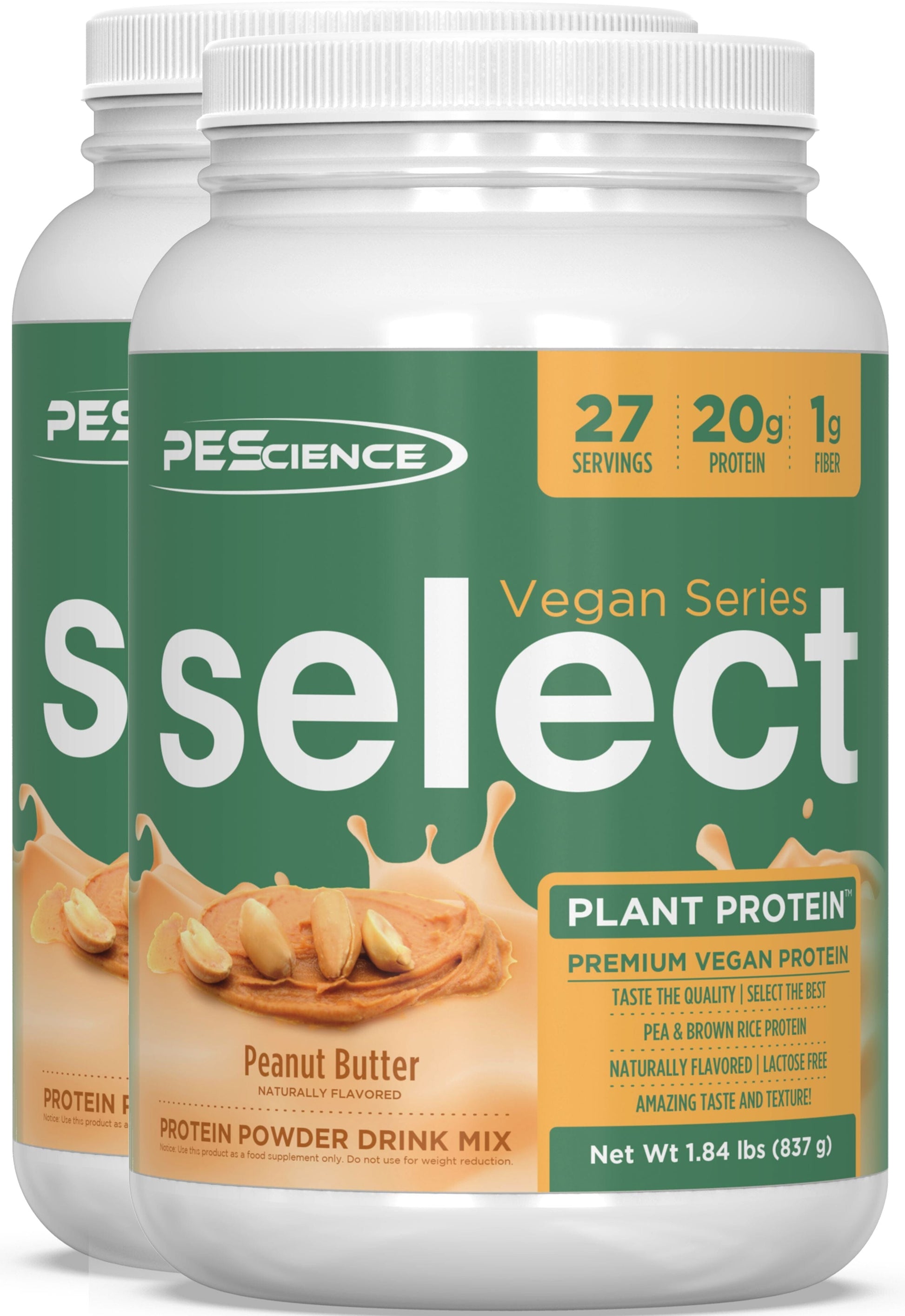 PEScienceCA Select Vegan Protein Vegan Peanut Butter Delight 54