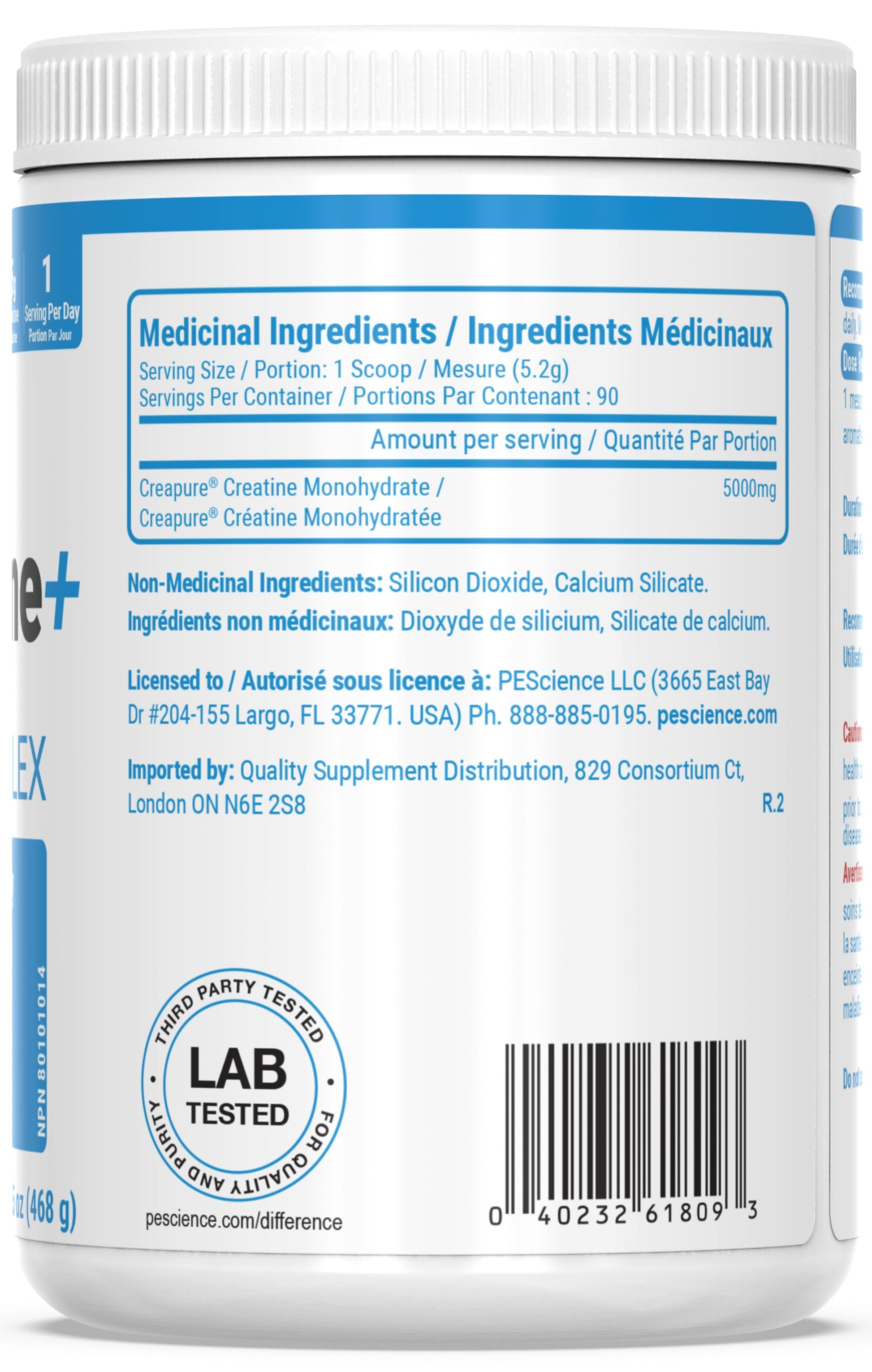 PEScienceCA TruCreatine Powder 