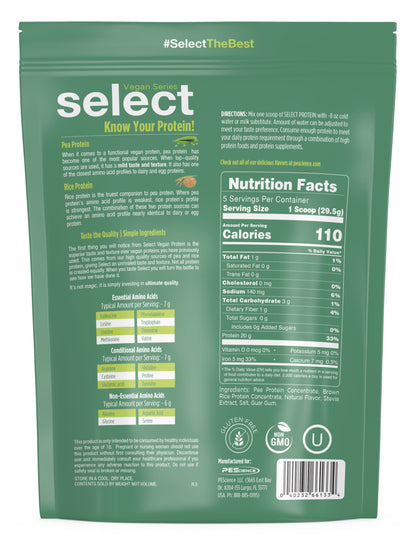 PEScienceCA Vegan Select Protein - Variety Pack 