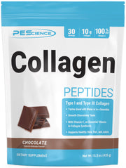 Collagen Peptides Supplement PEScienceCA Chocolate 30 