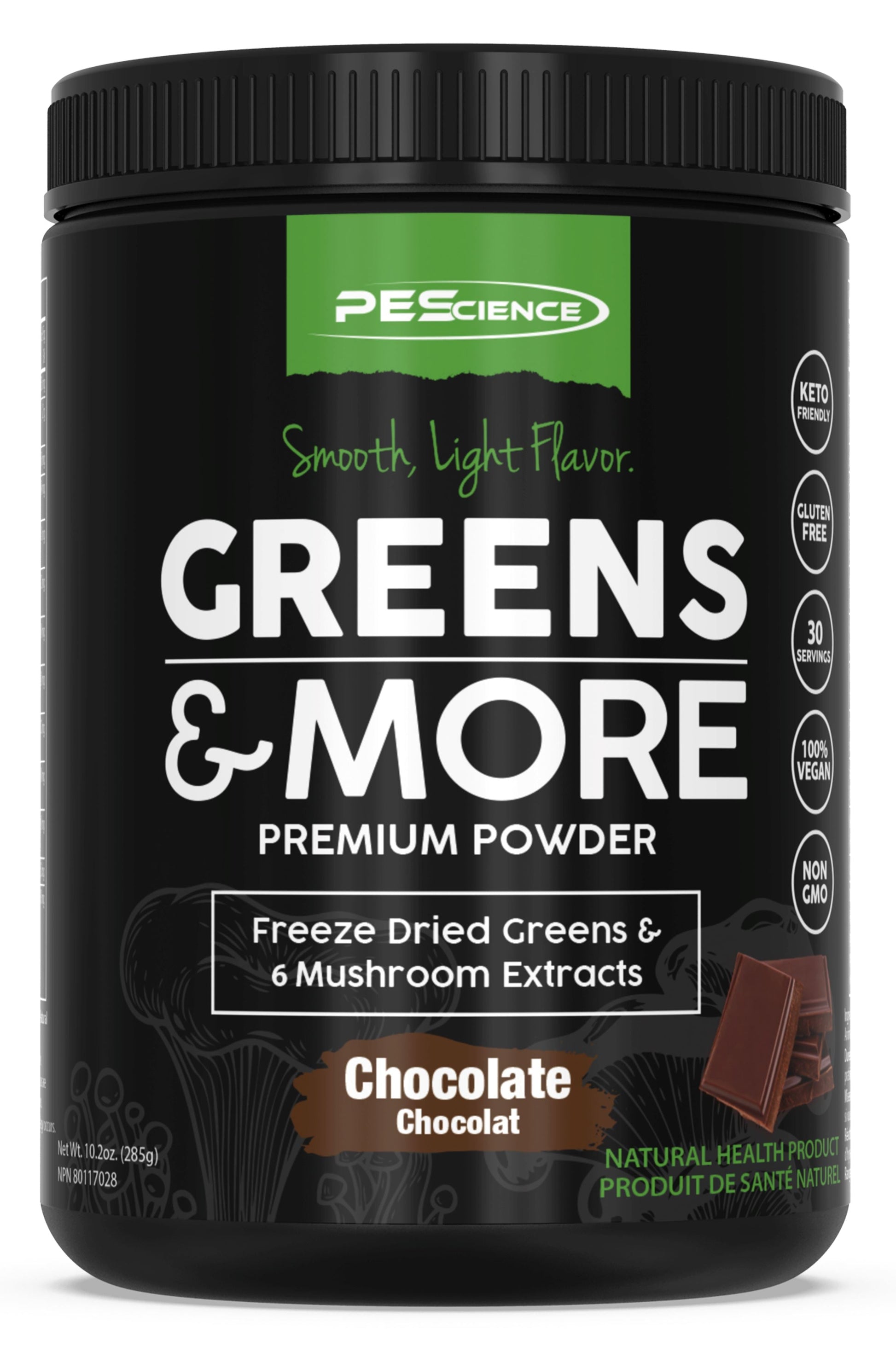 Greens & More Supplement PEScienceCA Chocolate 30 