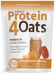 Protein4Oats Protein PEScienceCA Peanut Butter and Honey 12 
