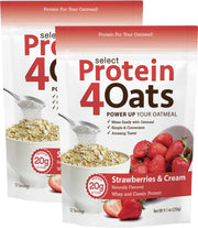 Protein4Oats Protein PEScienceCA Strawberries and Cream 24 