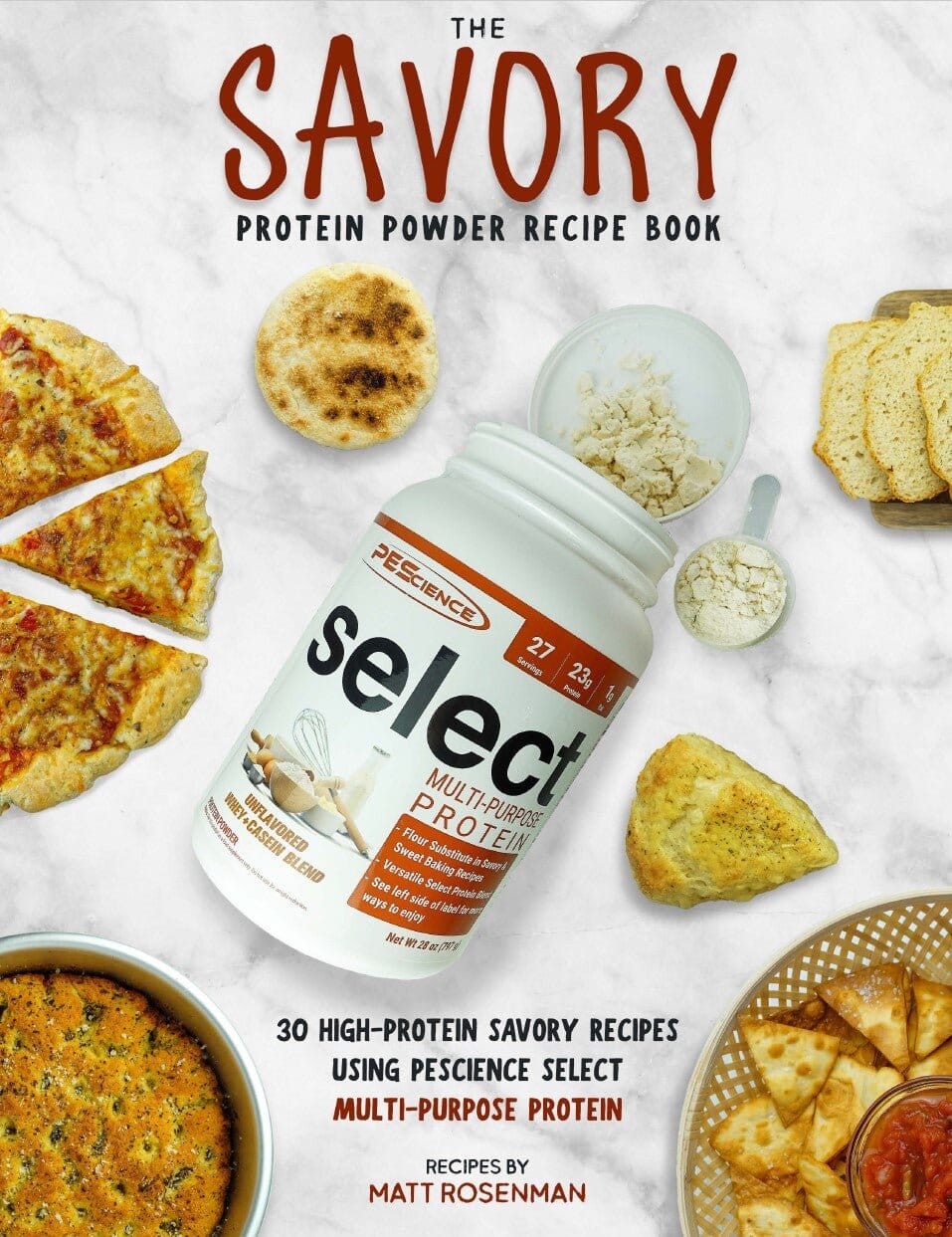Savory Protein Cookbook E-books Canada PEScience 