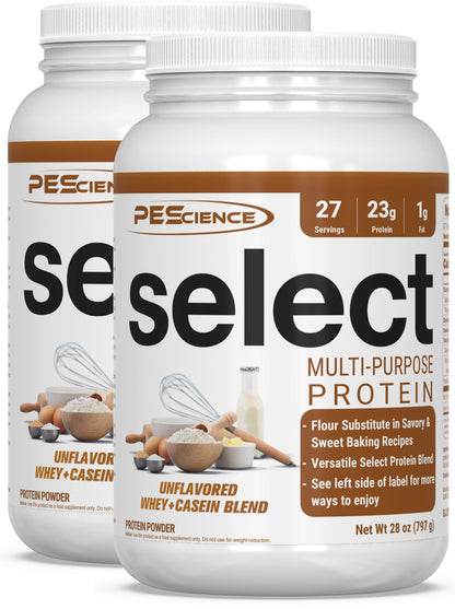 Select Multi-Purpose Protein Blend Baking Mixes Canada PEScience 54 Unflavored 