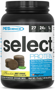 SELECT Protein Protein PEScienceCA Chocolate Mint Cookie 27 